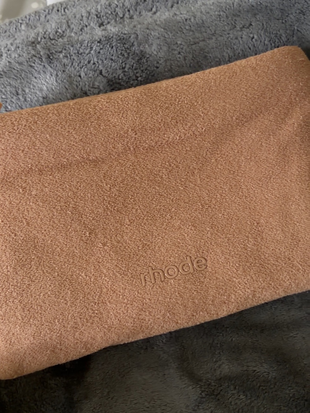 RHODE terry beauty bag